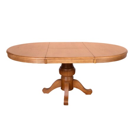 MESA DE COMEDOR EXT. MADERA MARRON COLONIAL