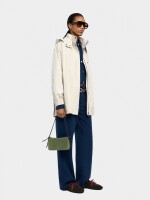 Chaqueta De Algodón Con Capucha multicolor
