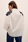 CAMISA LOUISE FLOWERS Blanco