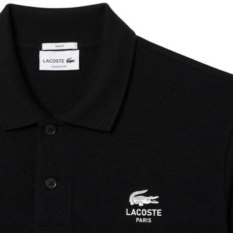 Remera Polo LACOSTE L.12.12 Signature Black