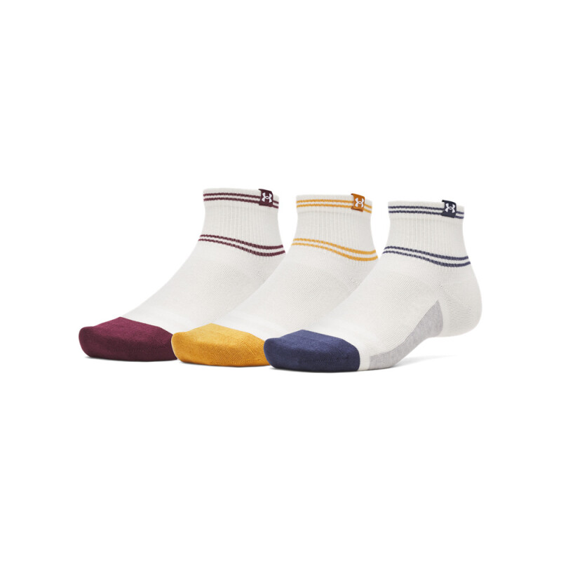 UA Sportswear Cotton Nv Qtr-WHT WHT-110