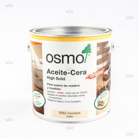 OSMO 3062 ACEITE-CERA ORIGINAL MATE 2.5 LT. N/A