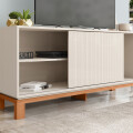 RACK PARA TV MODELO MONDRIAN 1.36 - COLOR OFF WHITE MR/FREIJO Rack Para Tv Modelo Mondrian 1.36 - Color Off White Mr/freijo