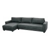 Sofá 3 Cuerpos + Chaise derecho - Tela Pet friendly gris Sofá 3 Cuerpos + Chaise derecho - Tela Pet friendly gris