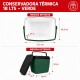 Conservadora térmica 18 lts VERDE