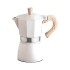 Cafetera Expresso Tipo Italiana 6 pocillos / Blanco