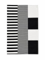 ALFOMBRA DE ALGODÓN NEGRO