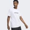 Remera Adidas Big Linear Essential Blanco