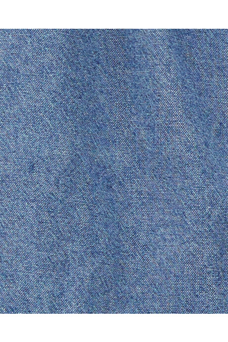 Set tres piezas, short y blusa de chambray más body de algodón Sin color