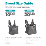 OUTWARD HOUND PUPPAK TRANSPORTÍN FRONTAL PARA PERROS - GRIS S N/A