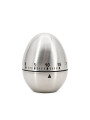 RELOJ PORTATIL DE COCINA HUEVO INOX PLATEADO (V)