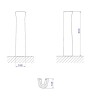 Lavatorio y pedestal IZY / RAVENA Lavatorio Y Pedestal Izy / Ravena