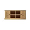 Rack de tv 2 Puertas 2 Estantes Linea Valenciana Natural Rack de tv 2 Puertas 2 Estantes Linea Valenciana Natural