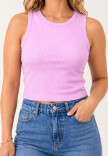 Musculosa Basica Violeta