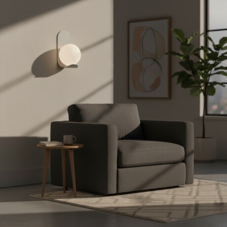 ARTEFACTO DECORATIVO DE PARED CRUX Luminaria De Pared Crux Blanco