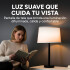 Lampara De Escritorio Mesa Portátil 220V Con Puerto Usb Color Negro