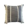 Almohadón trenzas - 45x45cm - Gris Almohadón trenzas - 45x45cm - Gris