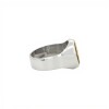 Anillo Profesión Peluquería-Plata y Oro-Sin Piedra-AP5013 sinpiedra