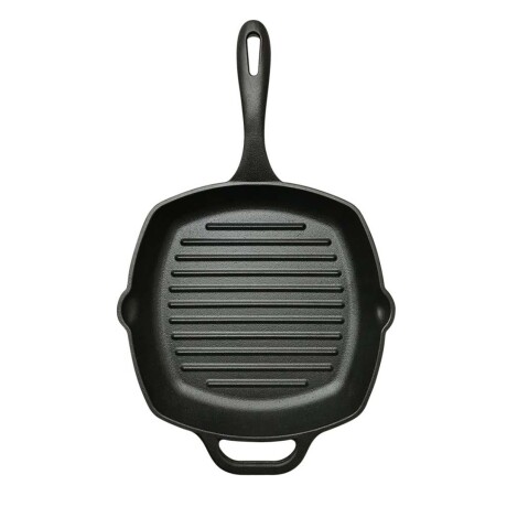 PLANCHA HIERRO CURADO C/VENAS 26X26CM (577) REF.34436 VICTORIA N/a