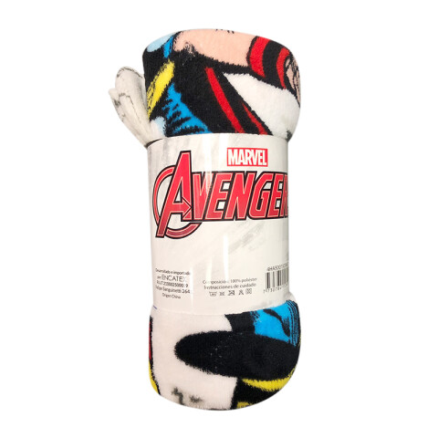 Frazada Infantil 120 x 160 cm Avengers GRIS