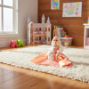 Muñeca Con Vestido De Fiesta Y Accesorios NARANJA SALMON
