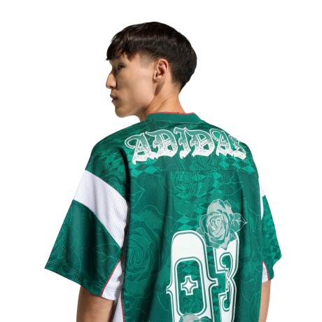 Remera adidas Roses Jersey Green