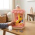 Máquina Infantil Grúa Agarra Juguetes Peluches Con Sonido Variante Color Rosa