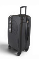 Set de 3 valijas ABS (fibra) de 20", 24" y 28" Negro