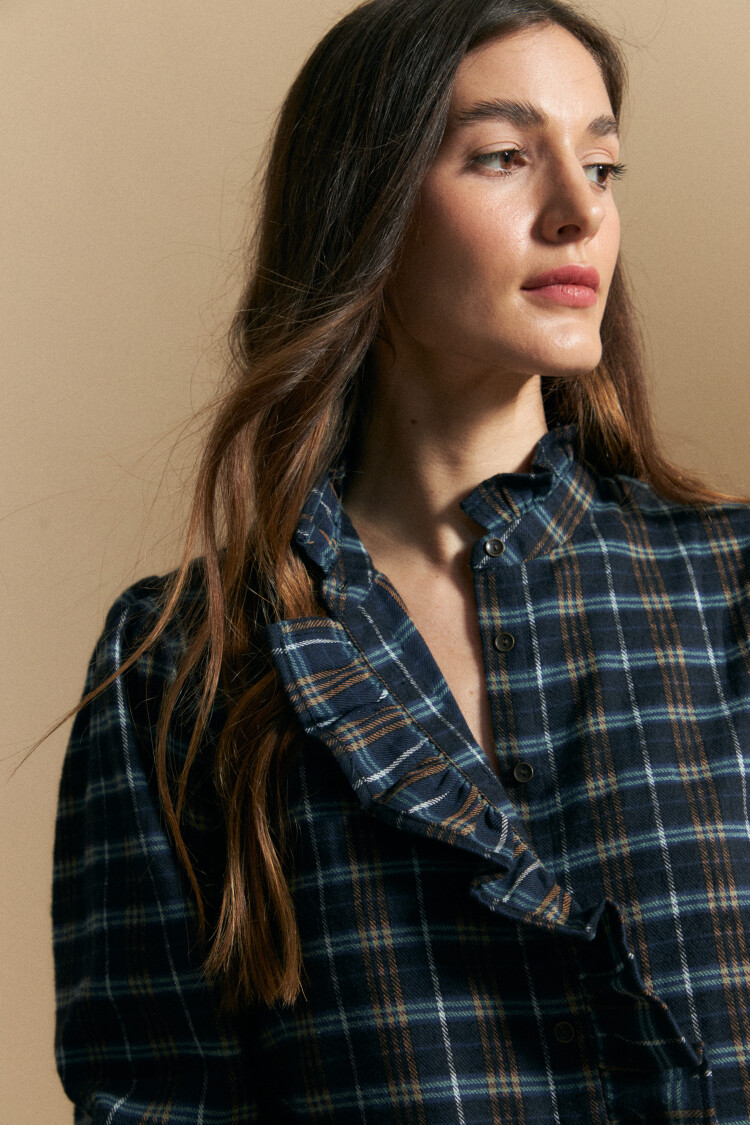 CAMISA CARLISE Azul Marino