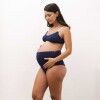 Bombacha Maternal Rita Algodón – Embarazo y Postparto Azul Marino