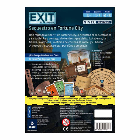 EXIT: Secuestro En Fortune City EXIT: Secuestro En Fortune City