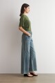 Jean wide leg Sil jean medio