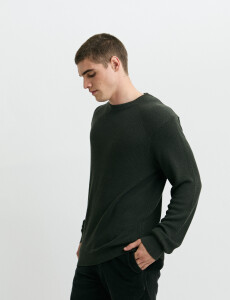 470986 SWEATER HARRINGTON LABEL Oliva