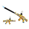 Arma De Orbeez Diseño Grafiti Ak47 Con Silenciador Arma De Orbeez Diseño Grafiti Ak47 Con Silenciador