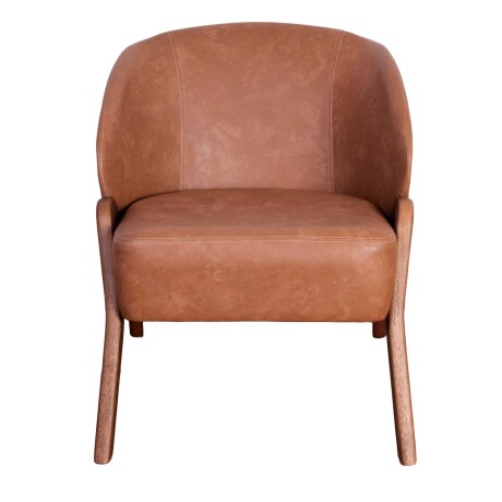 BUTACA PU MARRON ARCO CAMEL