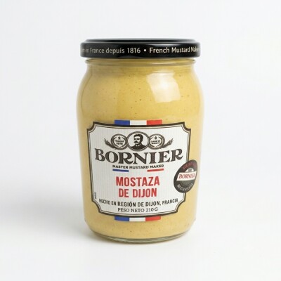 Mostaza de dijon 210g Bornier Mostaza Dijon Amphore 210g Bor