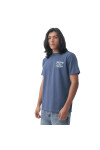Quiksilver Remera TIME TESTED Hombre - Azul Azul