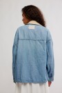 CAMPERA DENIM LEMON Azul