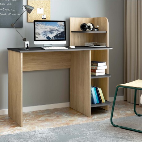 ESCRITORIO MDF MARRON LINK