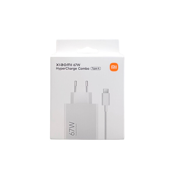 Cargador original Xiaomi 67W combo Tipo-A Cargador Original Xiaomi 67w Combo Tipo-a