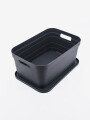 CAJA ORGANIZADORA C/ TAPA PYRAMID 10,8 LTS BEIGE