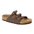 Sandalia Florida Soft Footbed - Birkibuc - Regular Marron