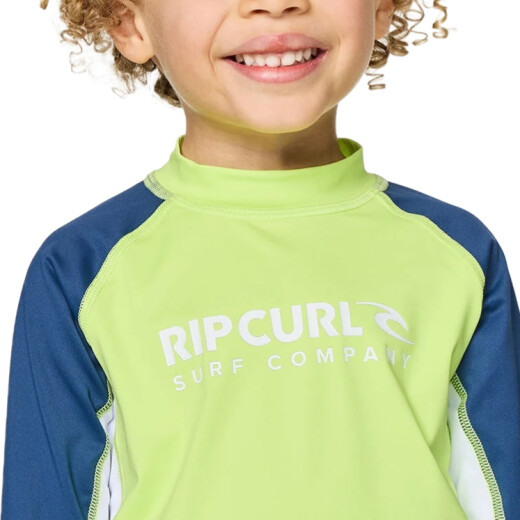 Lycra Rip Curl Shock Upf Niño - Verde Lycra Rip Curl Shock Upf Niño - Verde