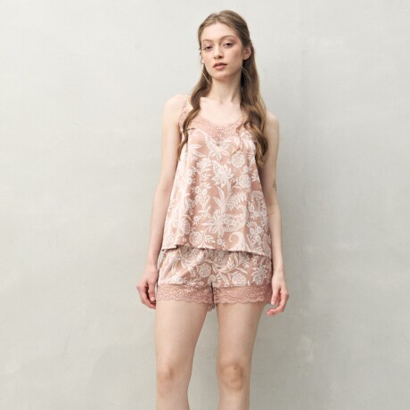 TOP TERESA PRINTED Tostado