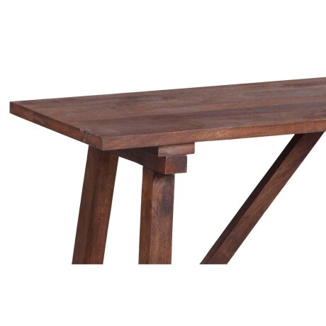CONSOLA/MESA DE ARRIME LIVING MADERA-DE-MANGO MARRON FARM CASTAÑO