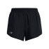 UA Fly By 3'' Shorts-RED BLK-001