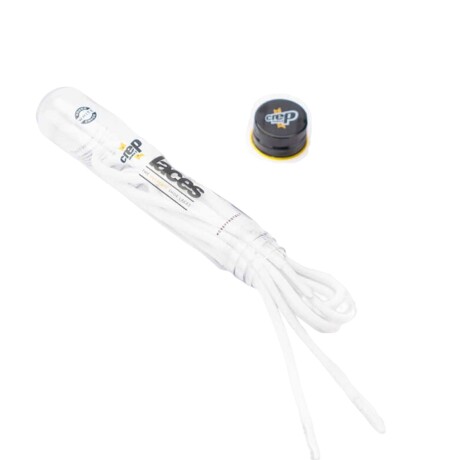 Crep Protect Laces Round - Black/white White
