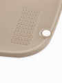 TABLA PARA PICAR CON RALLADOR TAUPE