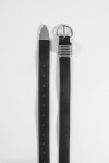 Cinturón multiple hebillas negro