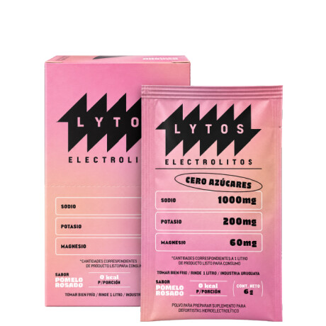 Electrolitos LYTOS Sachets x14 Pomelo